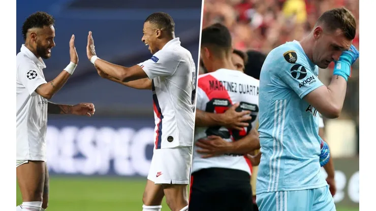 Liberman vio PSG-Atalanta y se acordó de River-Flamengo en Twitter