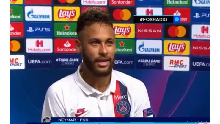 Neymar reveló qué pensaba cuando PSG estaba perdiendo ante Atalanta