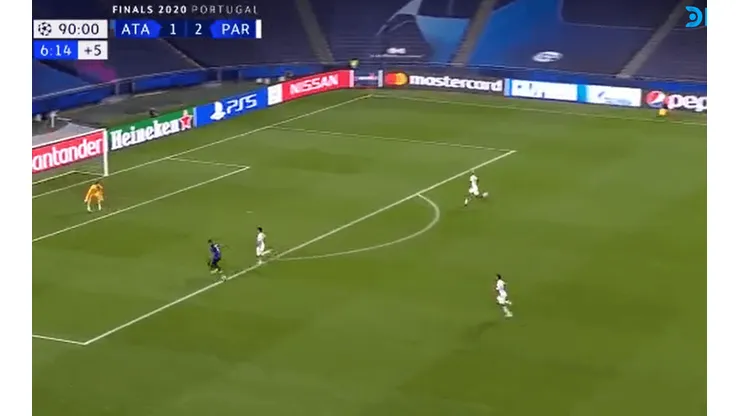 ¿Qué hiciste Muriel? Tuvo la última para empatar el partido, pero falló