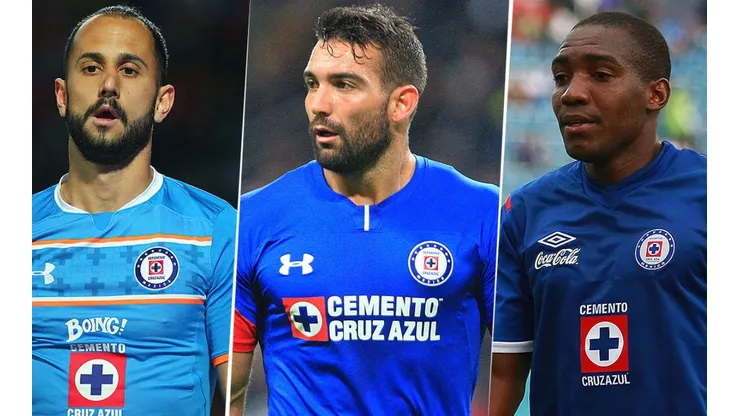 Víctor Vázquez, Martín Cauteruccio y Edixon Perea: tres fichajes extranjeros que decepcionaron en Cruz Azul.