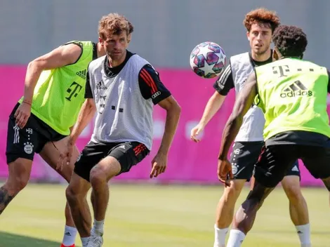 Susto en el Bayern Múnich: una de sus figuras no se entrenó este miércoles