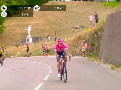 No fue de paseo: Rigo volvió y ya le metió picante al Critérium du Dauphiné