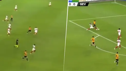 Es una locura: la corrida de Adama Traoré que terminó en penal para Wolves