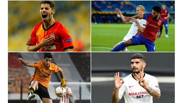 Shakhtar vs Basilea y Wolves vs Sevilla definirán a los últimos clasificados a la semifinal de la Europa League. (Foto: Getty Images).