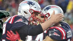 Julian Edelman y Tom Brady (Getty Images)