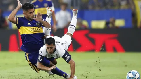 Carlos Zambrano jugó contra Gimnasia en la última fecha de la Superliga.