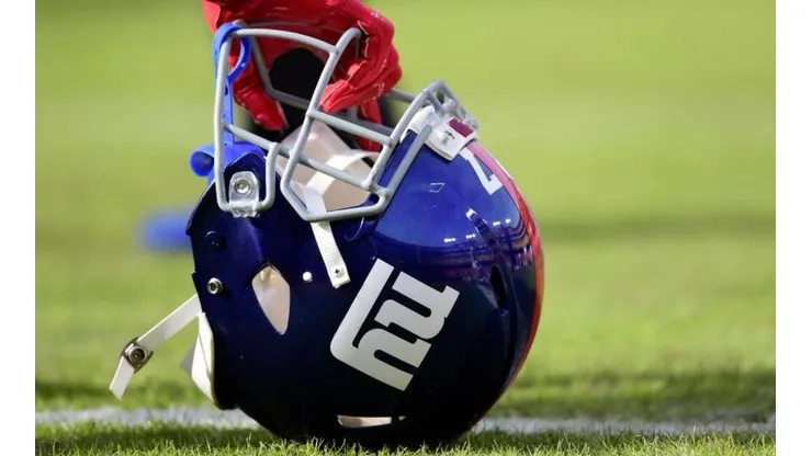 Casco de los Giants (Getty Images)