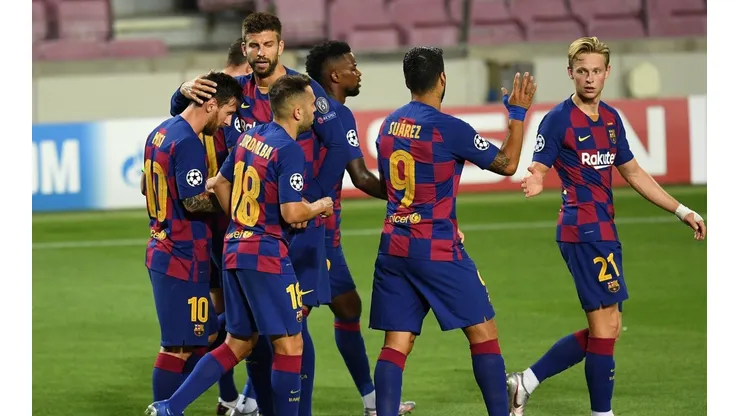 Barcelona viene de eliminar a Napoli.