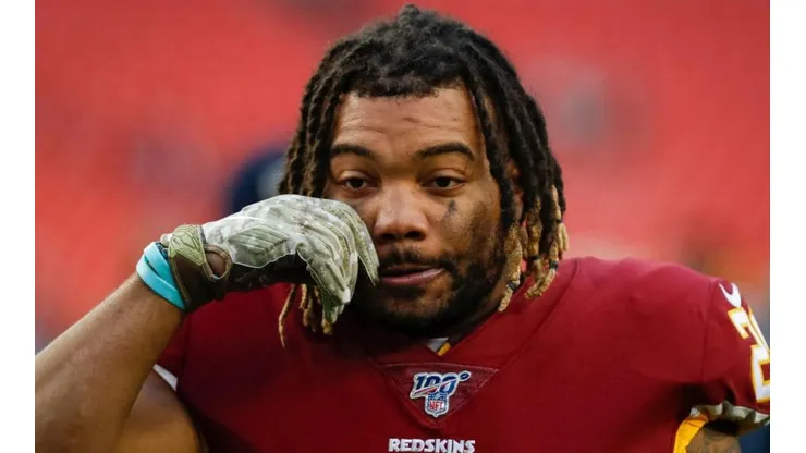 Derrius Guice fue acusado por violencia doméstica (Getty Images)