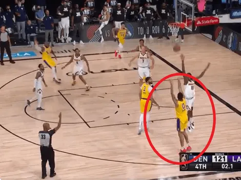 Ni LeBron, ni Davis: el triplazo de Kuzma para la victoria de los Lakers