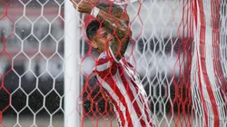 Marcos Rojo en Estudiantes de La Plata.
