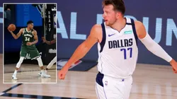Giannis se rindió a los pies de Doncic