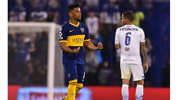 Los hinchas de Boca hicieron tendencia a Fabra por su estado físico