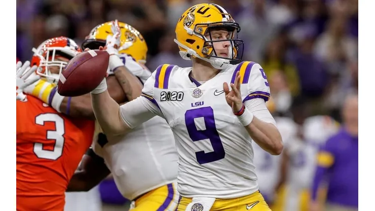Burrow llegó este año desde el Draft a los Bengals