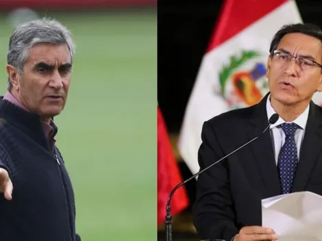 Juan Carlos Oblitas aseguró que Martín Vizcarra quiere que se juegue fútbol