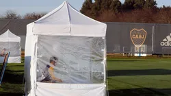 La primera foto de Boca en la vuelta a los entrenamientos