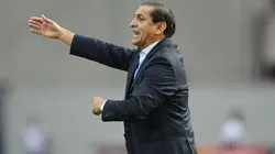 Una postal del mítico Ramón Ángel Díaz.