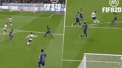 Una belleza: Conmebol simuló el gol de Quintero a Boca en el FIFA 20