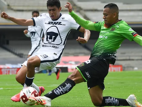 Pumas no supo aprovechar los dos hombres de más y empató ante FC Juárez