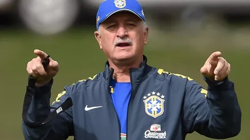 Luiz Felipe Scolari en la Selección Brasileña.