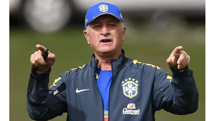 Luiz Felipe Scolari en la Selección Brasileña.