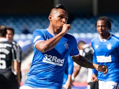Alfredo Morelos se despacha con doblete y Rangers vence a St. Mirren