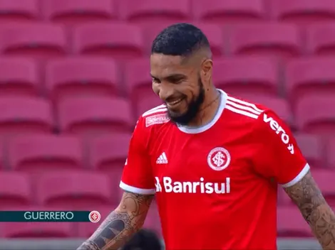 Siempre presente: Paolo Guerrero metió el 1-0 de Inter en su debut por el Brasileirao