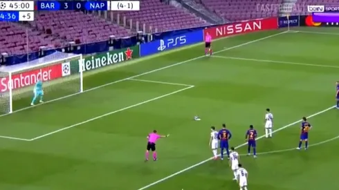 La ejecución de Lorenzo Insigne.