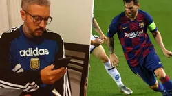 El tuit irónico de Carrozza tras el golazo de Messi: "Estás enfermo enano, vestite"