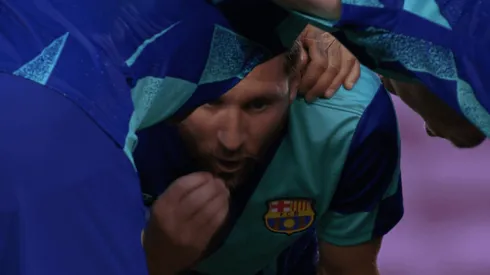 La concentración del astro argentino.