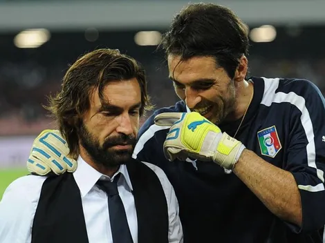 Buffon se enteró que Pirlo va a ser su técnico y le hizo una pregunta en Instagram