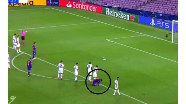 Solo Messi puedo hacerlo: así miró el 3-0 de Suárez contra Napoli