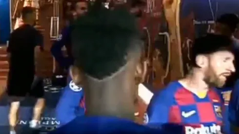 No dijo "les metemos ocho": el video de Messi antes de salir a jugar el segundo tiempo