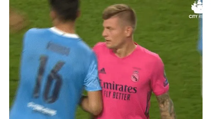 Entendió todo: el gesto de Kroos con De Bruyne apenas terminó City-Madrid