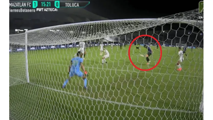 El insólito gol de Aristeguieta para Mazatlán