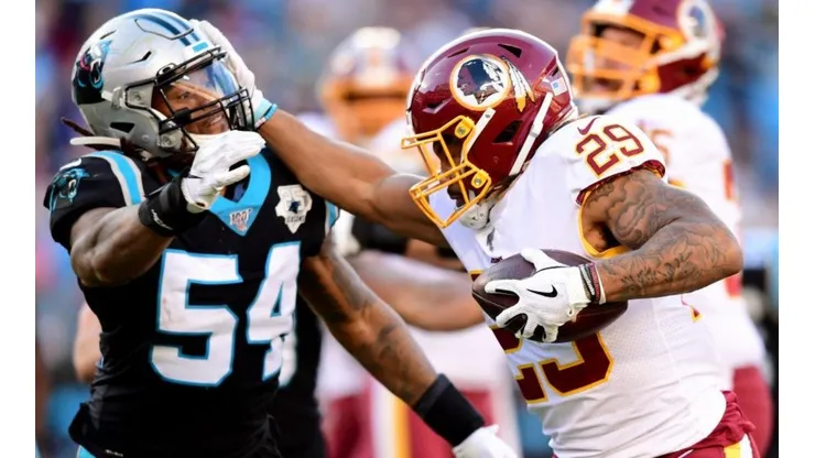 Derrius Guice, corredor de Washington Football Team (Getty Images)