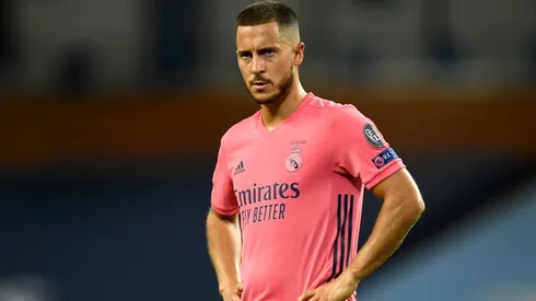 Foto de Eden Hazard, jugador de Real Madrid.