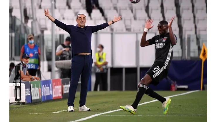 Foto de Sarri, entrenador de Juventus.