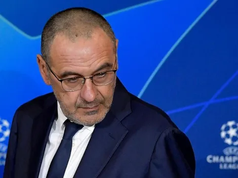 Ya lo ven afuera: los medios italianos despiden a Sarri de Juventus