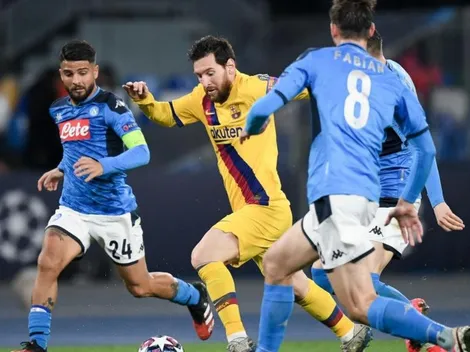 Qué canal transmite Barcelona vs. Napoli por la Champions League