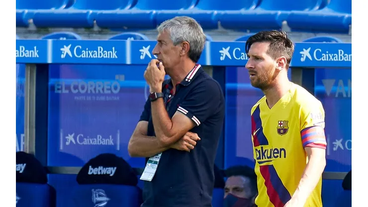 "Todo cambió tras la reunión de Messi con Setién"