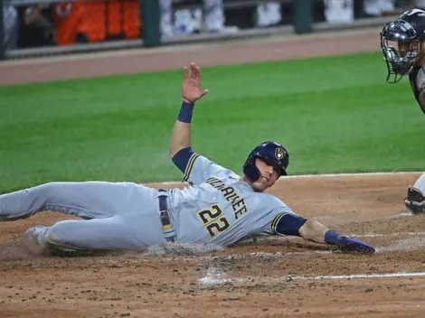 Locura total: jonrón de Yelich con un hit dentro del parque