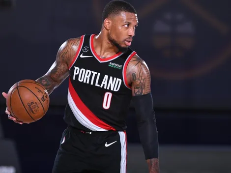 Lillard ingresó en una lista histórica con Curry y Thompson