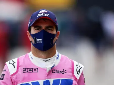 Checo Pérez volvió a dar positivo de COVID-19