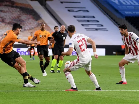Raúl Jiménez se inventó una rabona que era digna de un premio Puskás
