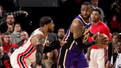 Carmelo Anthony y LeBron James (Getty Images)