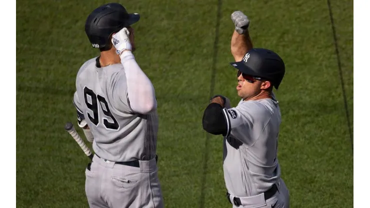 Aaron Judge, jardinero de los Yankees (Getty Images)