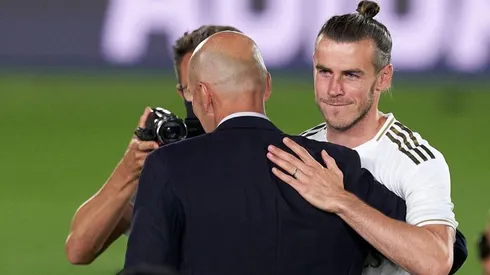 Zidane y Bale, juntos pero separados. (Getty)