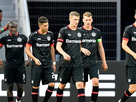 Con Palacios como titular, Bayern Leverkusen pasó a cuartos de la Europa League