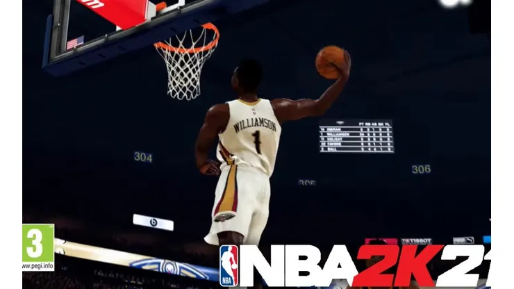 Primer trailer con gameplay oficial de NBA 2K21